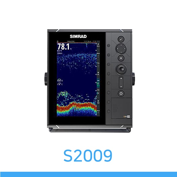 심라드어탐기 세로형 어군탐지기 GPS플로터 S2009