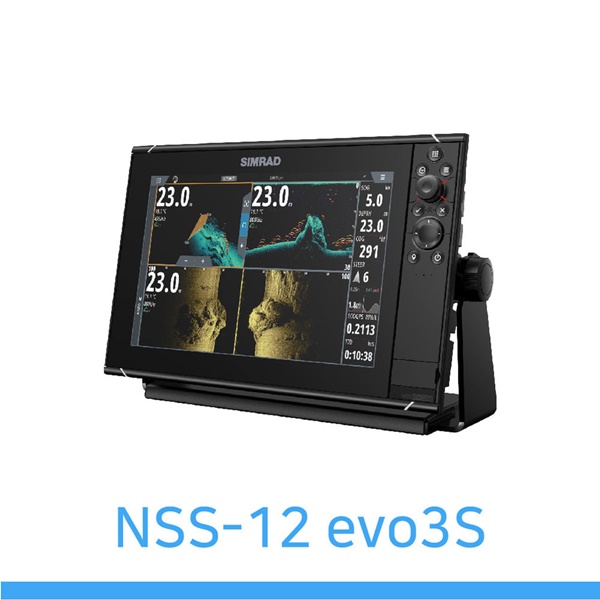 심라드어탐기 GPS플로터 고선명 광시야각 NSSevo3S-12