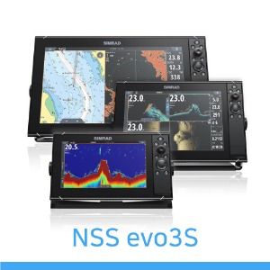 심라드어탐기 GPS 플로터 어군탐지기 고선명 광시야각 NSS evo3S 시리즈